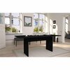 Manhattan Comfort Rectangle Dining Table, 67.91 in. L X 32.48 in. H, MDF 122GMC2